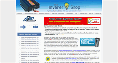 Desktop Screenshot of invertershop.com.au