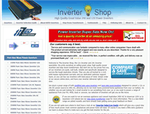 Tablet Screenshot of invertershop.com.au